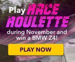 Speel live Race Roulette bij No Bonus casino en win een BMW Z4